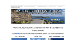 Desktop Screenshot of barharborcoastalcab.com